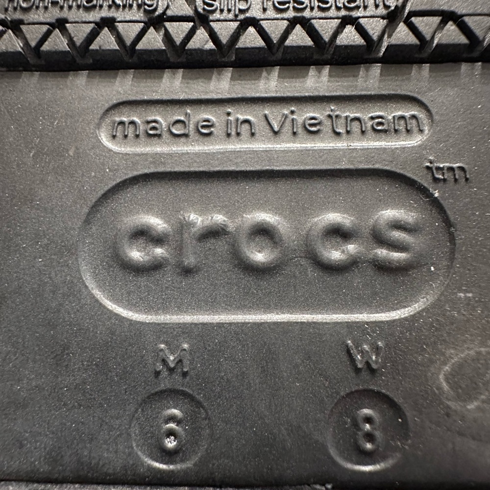Crocs Black Clogs - Picture 4 of 4